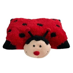 Pillow Pets Red Ladybug 18” Plush Stuffed Animal.